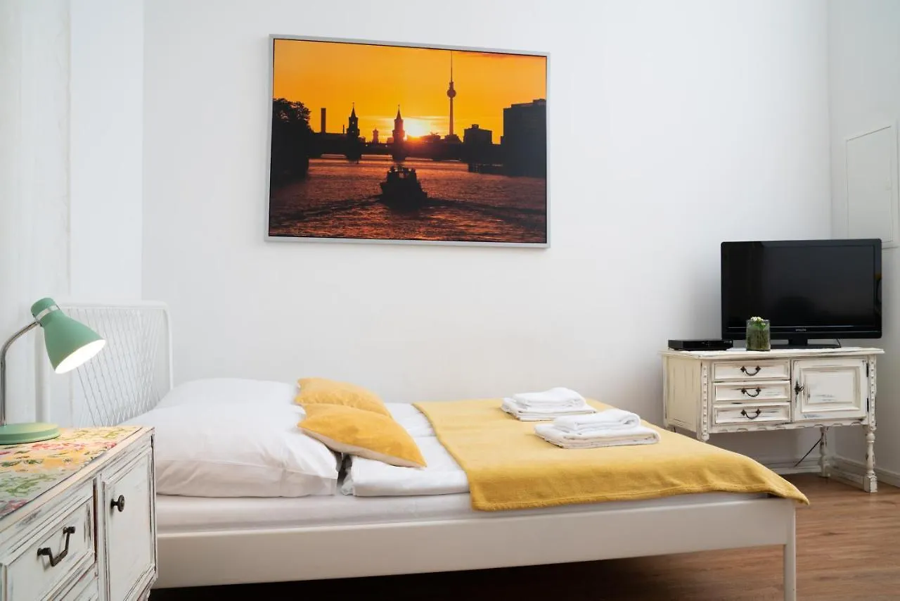 City Studio Apartment In Friedrichshain Berlín Německo