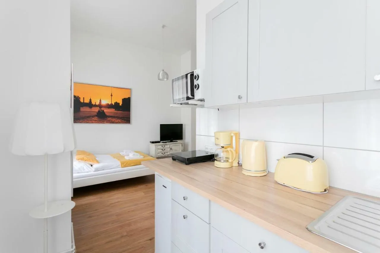 City Studio Apartment In Friedrichshain Berlín Německo